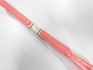 未使用品　正絹　手組帯締め